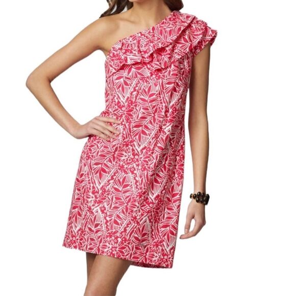 Lilly Pulitzer Sandra Punch Pink Sandra Dress - Picture 1 of 7